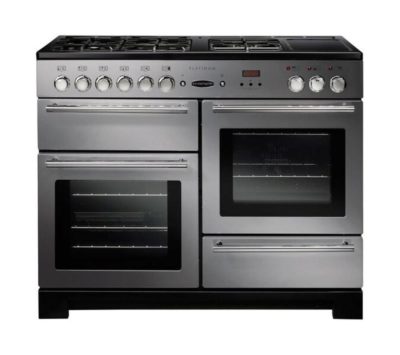 Rangemaster  Platinum 110DFFSS/C Dual Fuel Range Cooker - Stainless Steel & Chrome